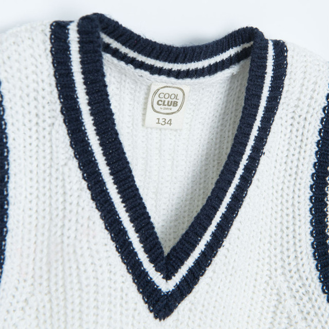 Елек, цвят: Бял