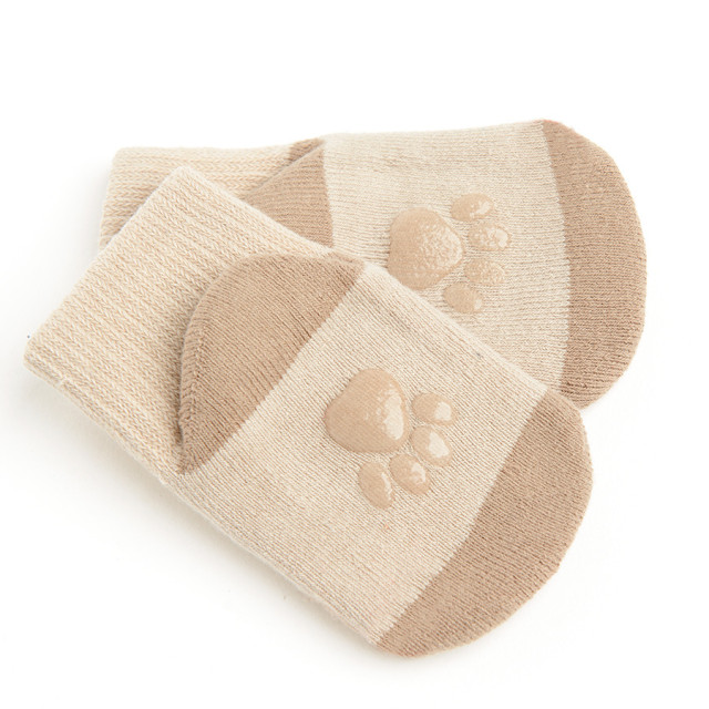 Чорапи, цвят: Светло бежово