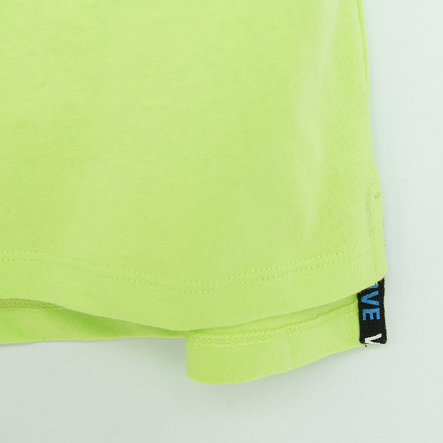 Тениска с къс ръкав, цвят: Лайм