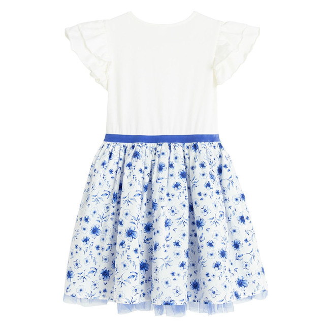 Рокля с къс ръкав, цвят: Син