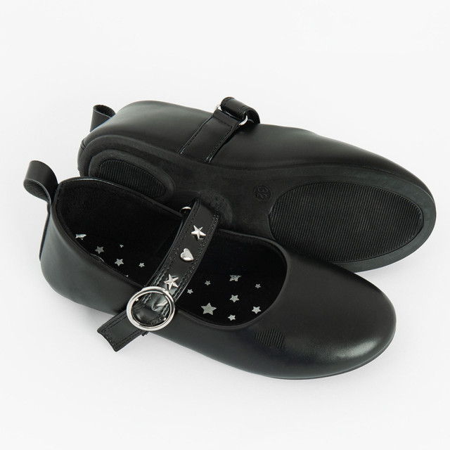 Балеринки, цвят: Черен