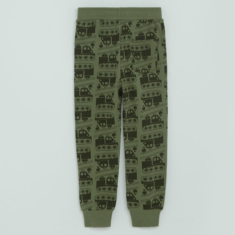 Спортен панталон, цвят: Зелен