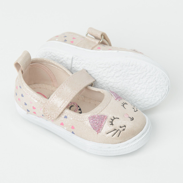 Пантофи, цвят: Бежов