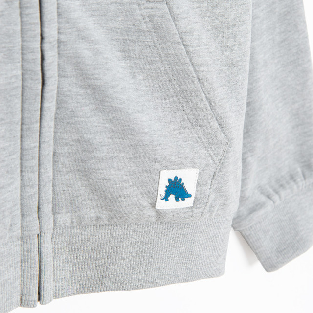 Суитчър, цвят: Сив меланж