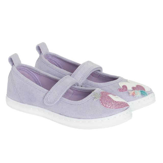 Пантофи, цвят: Светло виолетов