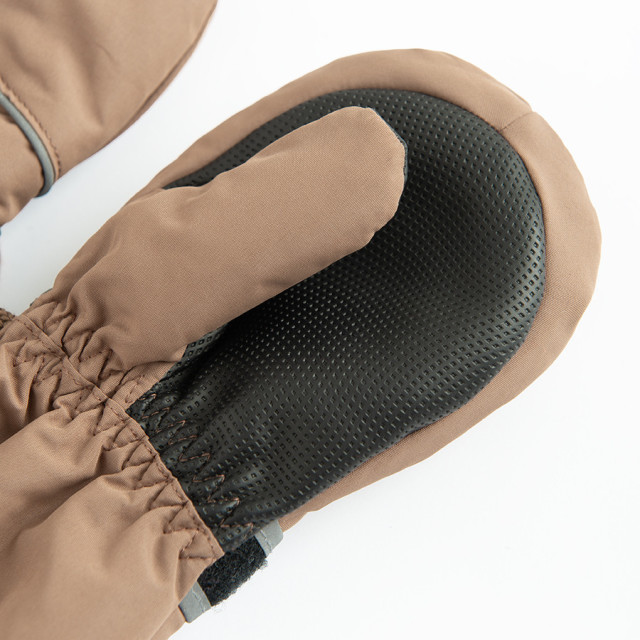 Ски ръкавици, цвят: Кафяв