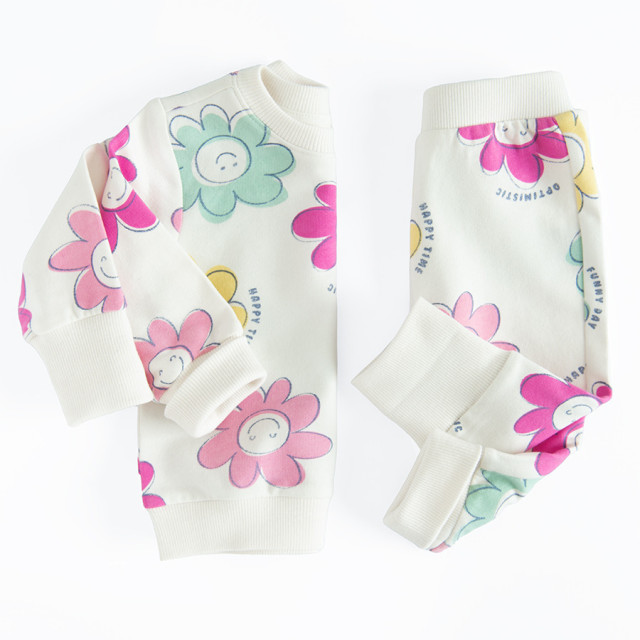 Спортен комплект 2бр., цвят: Кремав