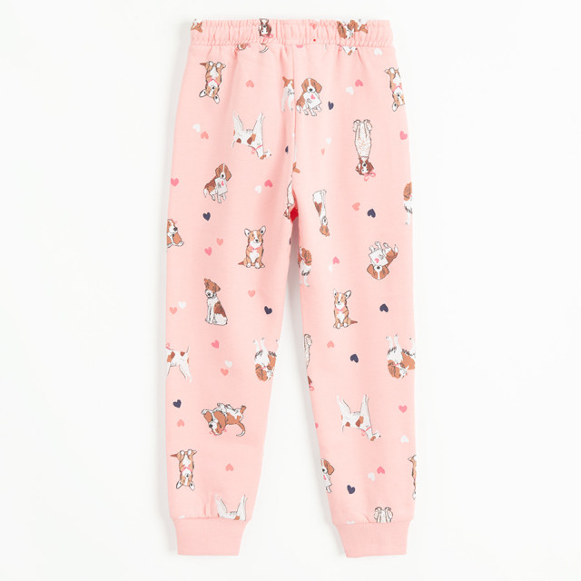 Спортен панталон, цвят: Коралов