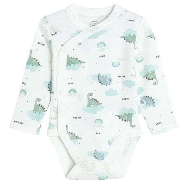 Боди с дълъг ръкав 2бр., цвят: Микс