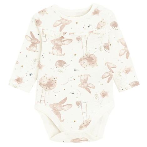 Боди с дълъг ръкав 2бр., цвят: Микс