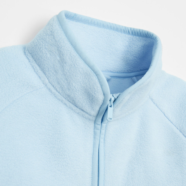 Блуза с дълъг ръкав, цвят: Светло син