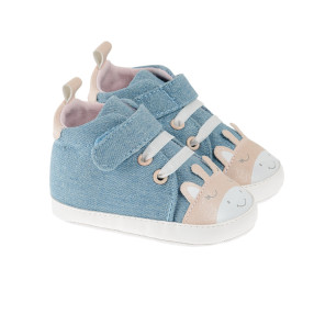 Пантофи, цвят: Деним