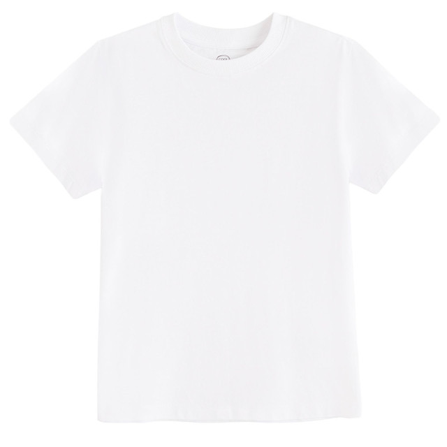 Тениска с къс ръкав, цвят: Бял