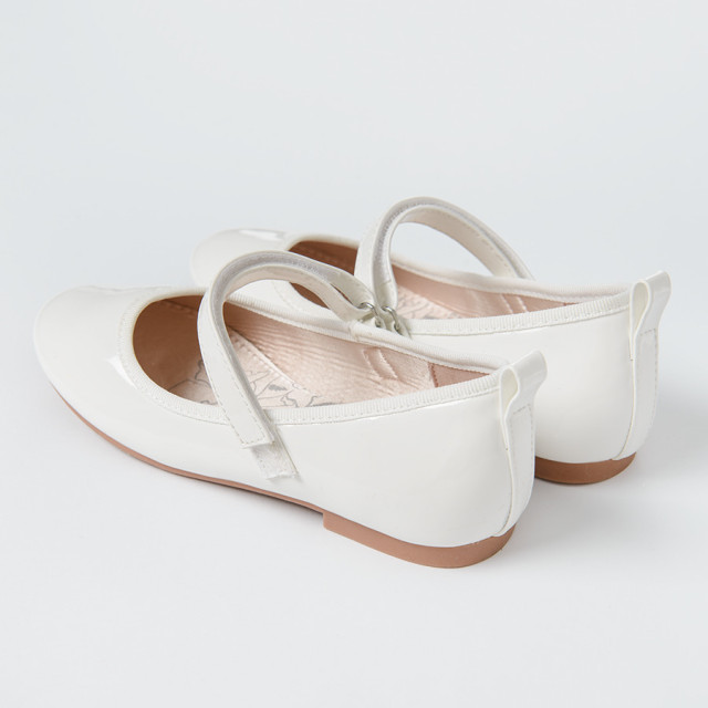 Балеринки, цвят: Бял