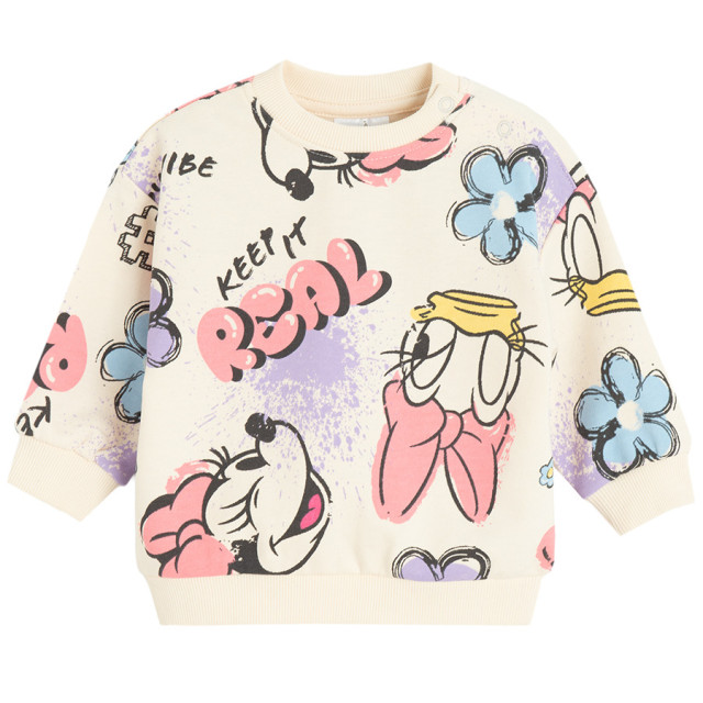 Спортен комплект 2бр. MINNIE & FRIENDS, цвят: Кремав