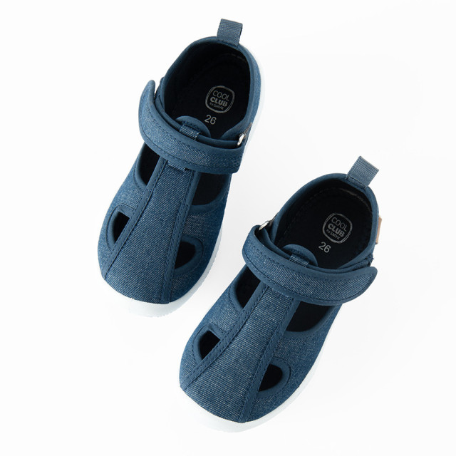 Пантофи, цвят: Морско син