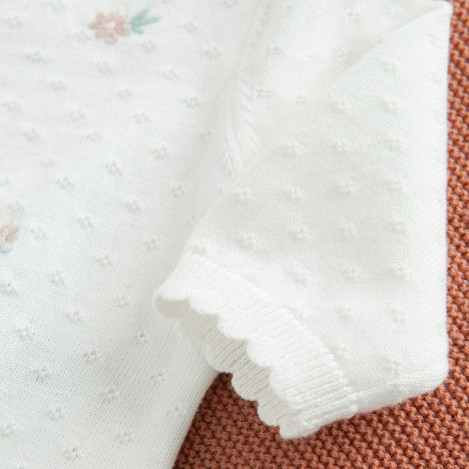 Жилетка, цвят: Бял