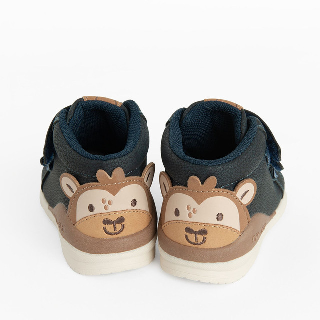 Високи обувки, цвят: Син