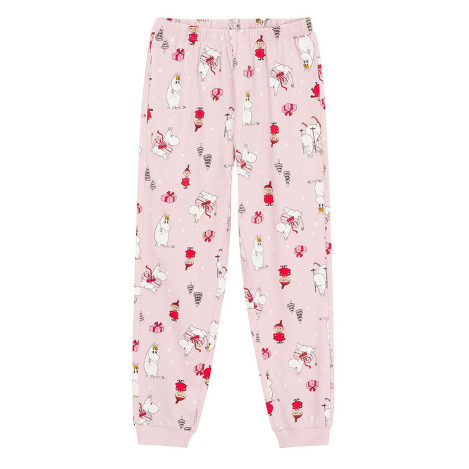 Пижама MOOMINS, цвят: Виолетов