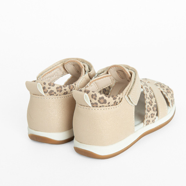 Сандали, цвят: Кремав