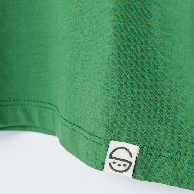 Тениска с дълъг ръкав, цвят: Зелен