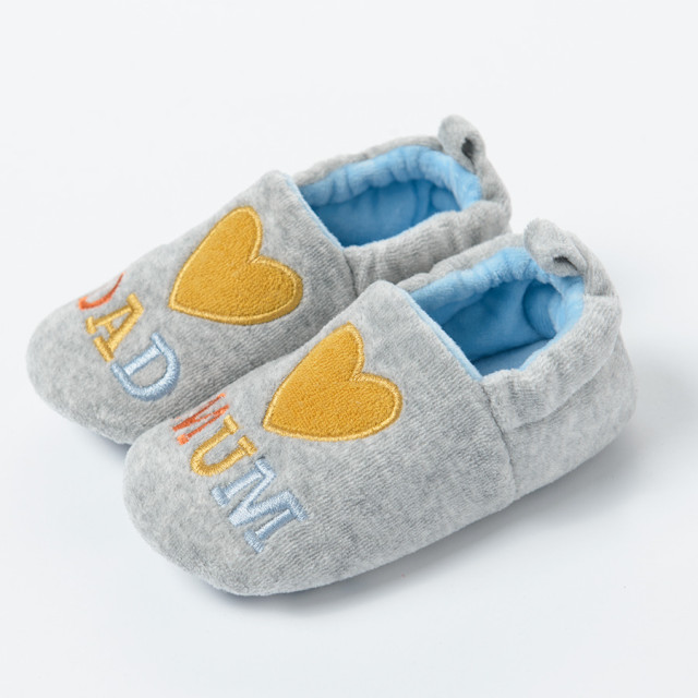 Пантофи, цвят: Светло сив