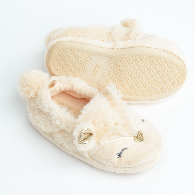 Пантофи, цвят: Светло кафяв