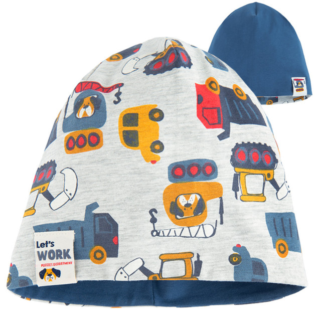 Шапка, цвят: Бежов меланж