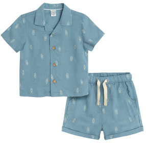 Комплект, цвят: Син