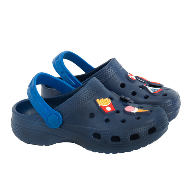 Плажни чехли, цвят: Морско син