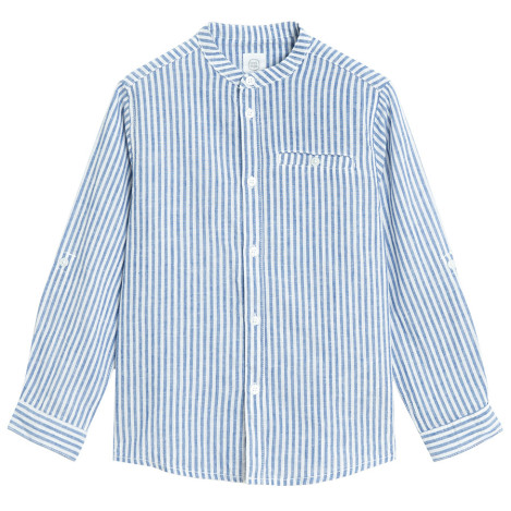 Риза с дълъг ръкав, цвят: Бял