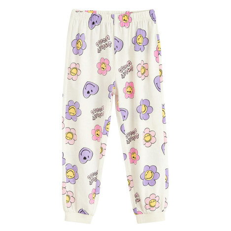 Пижама SMILEY, цвят: Бял