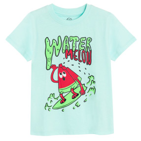 Тениска с къс ръкав, цвят: Светло син