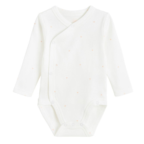 Боди с дълъг ръкав 2бр., цвят: Бял