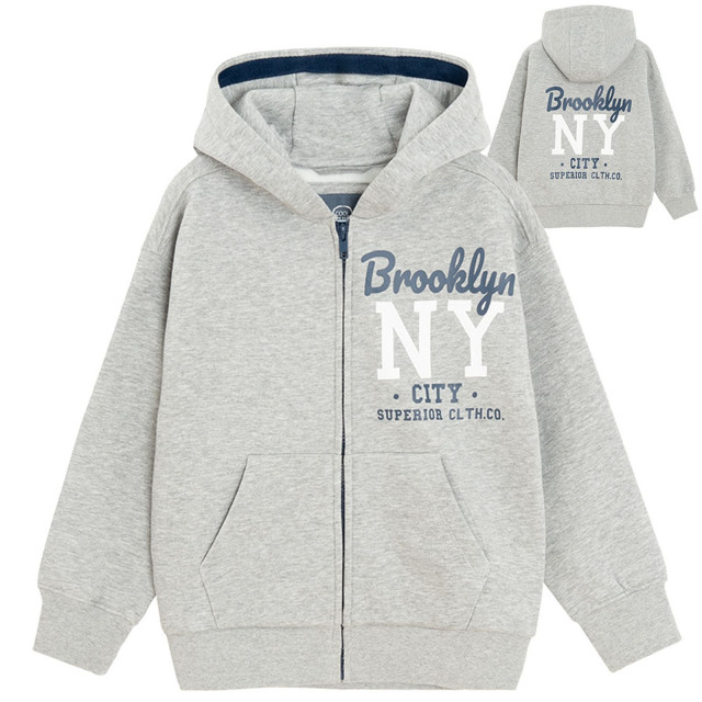 Суитчър, цвят: Св. сив меланж