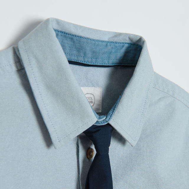 Риза с дълъг ръкав, цвят: Микс