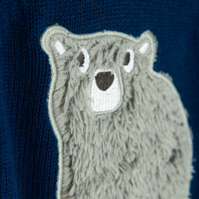 Елек, цвят: Морско син