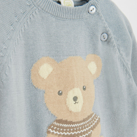 Пуловер, цвят: Син