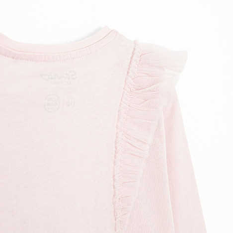 Блуза с дълъг ръкав HELLO KITTY, цвят: Розов