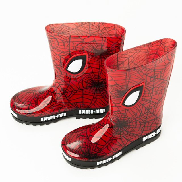 Гумени ботуши SPIDER-MAN, цвят: Червен