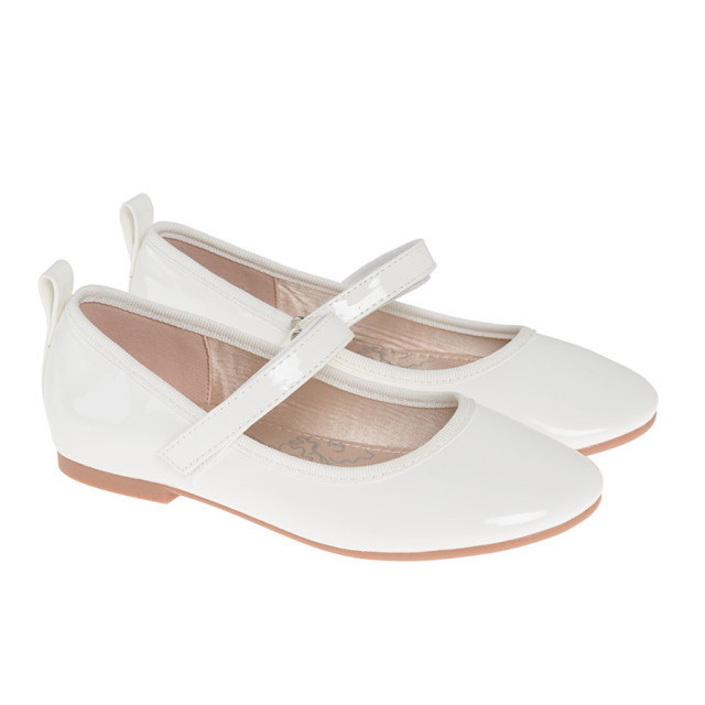 Балеринки, цвят: Бял