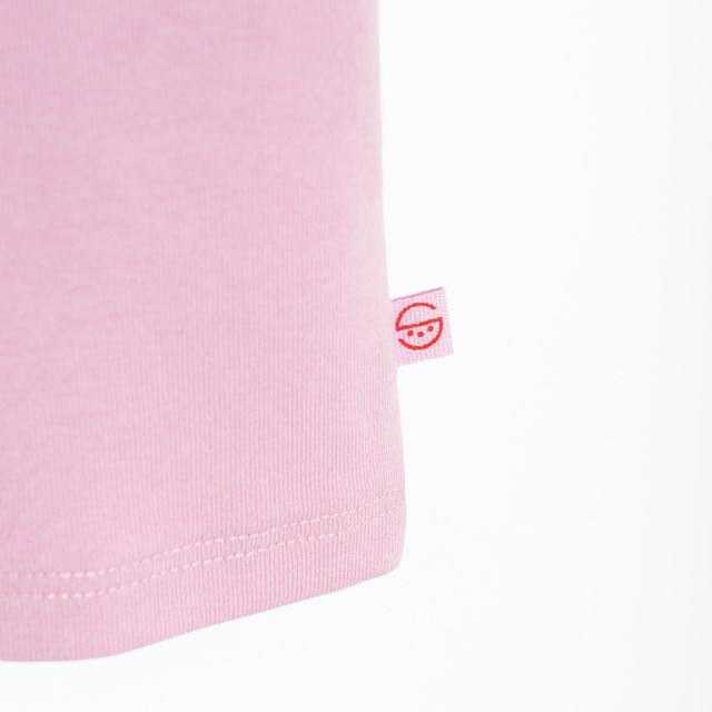 Тениска с къс ръкав, цвят: Розов