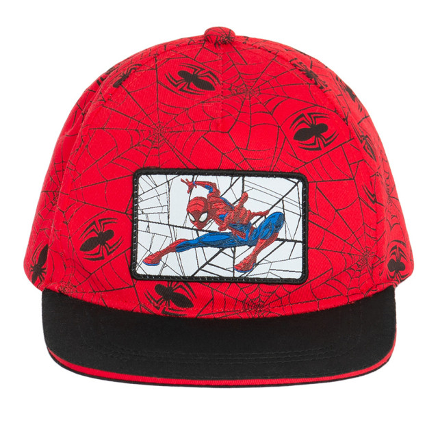 Шапка SPIDER-MAN, цвят: Червен