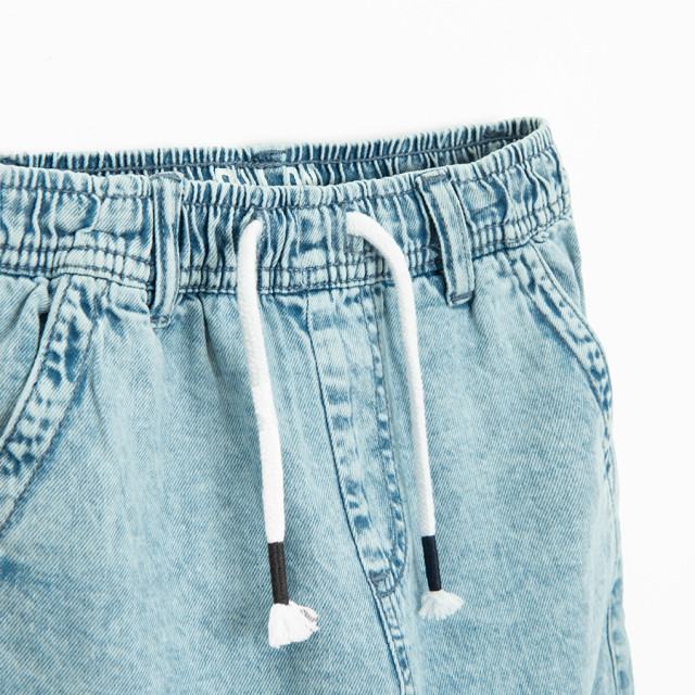 Панталони, цвят: Син