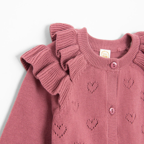 Жилетка, цвят: Кафяв