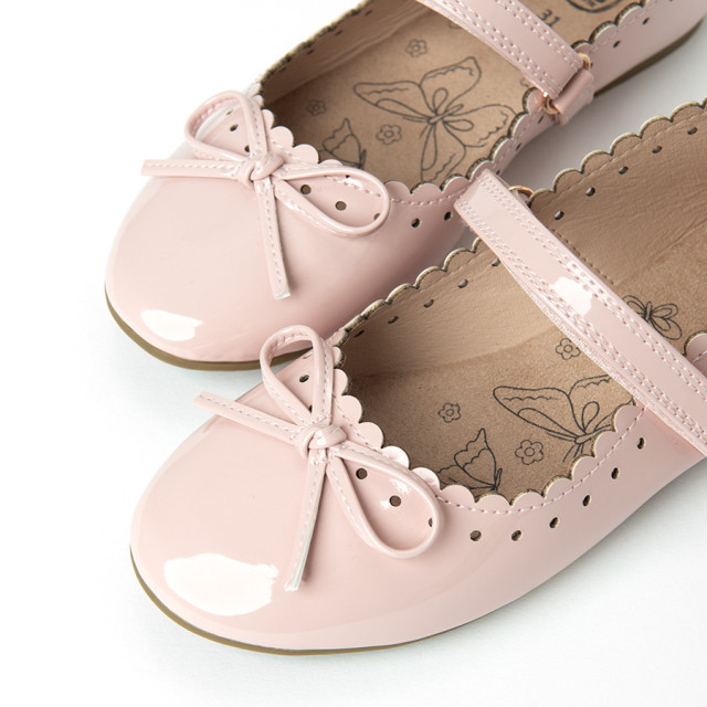 Балеринки, цвят: Бежов