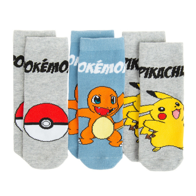 Чорапи 3бр. POKEMON, цвят: Микс