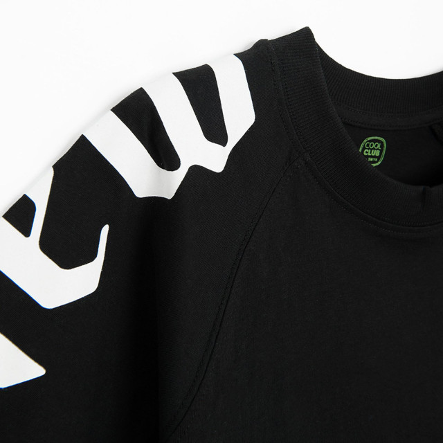 Тениска с къс ръкав, цвят: Черен