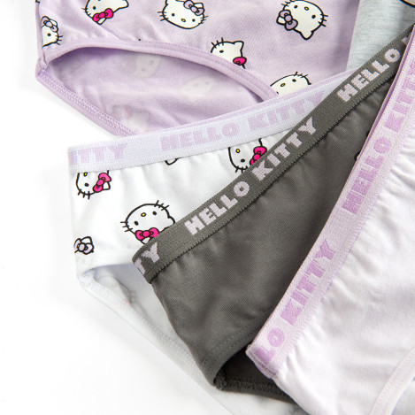 Бельо 5бр. HELLO KITTY, цвят: Микс