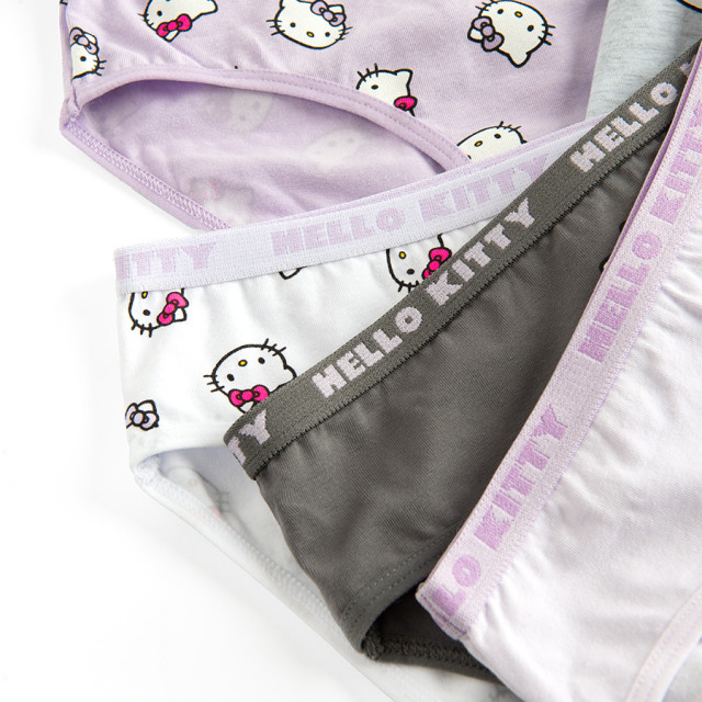 Бельо 5бр. HELLO KITTY, цвят: Микс